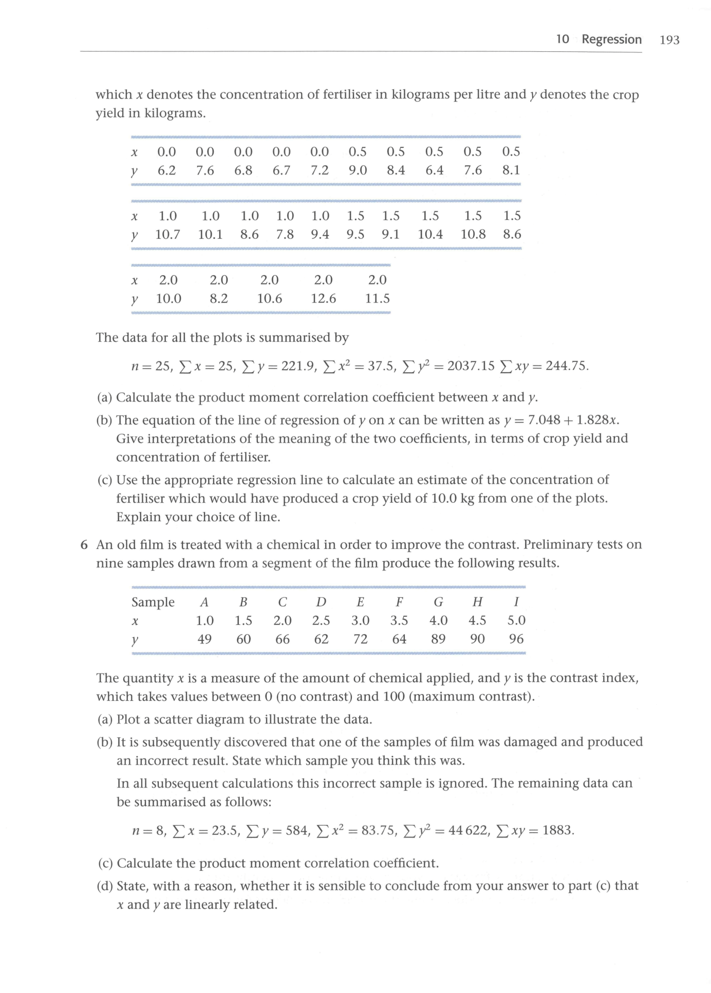 Cambridge Statistics
